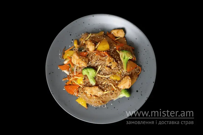 Фунчоза териякі курка - "Розсушись" в Кременчуці фото 