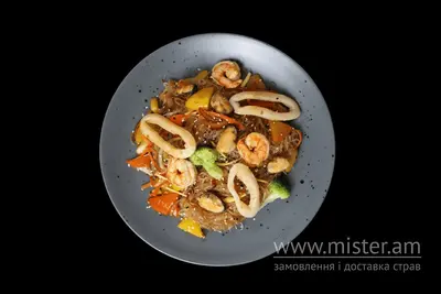Фунчоза териякі морепродукти Розсушись undefined фото