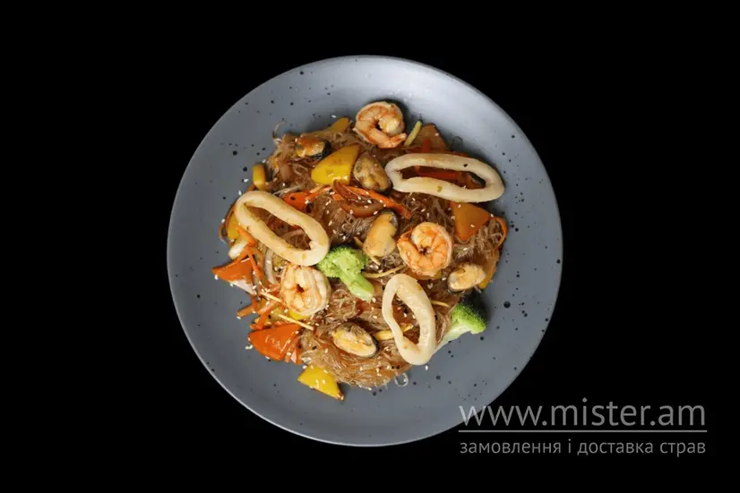 Фунчоза териякі морепродукти - "Розсушись" в Кременчуці фото 