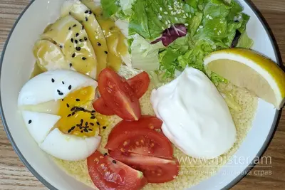 Боул з курячим філе та кус-кусом Маківка undefined фото