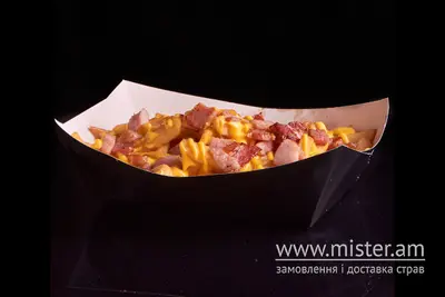 Фрі з беконом та сирним соусом XL Your burger undefined фото
