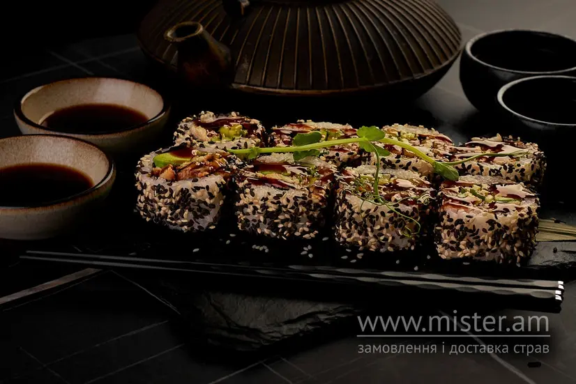 Рол "Каліфорнія" з вугрем - "PAKO" в Вінниці фото 