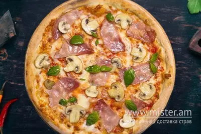 Піца Шинка та гриби Veterano Pizza undefined фото