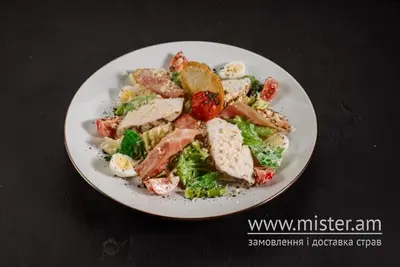Салат Цезар з куркою Тареля undefined фото