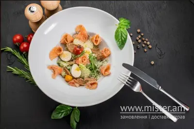 Салат Цезар з лососем Тареля undefined фото