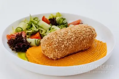 Котлета по-київськи з пюре із батата Аристократ undefined фото