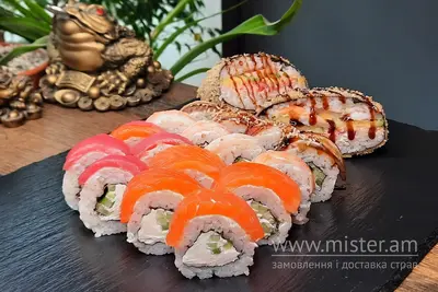 Суші-сет "Філадельфія міні + Суші бургер" Це SUSHI & PIZZA undefined фото