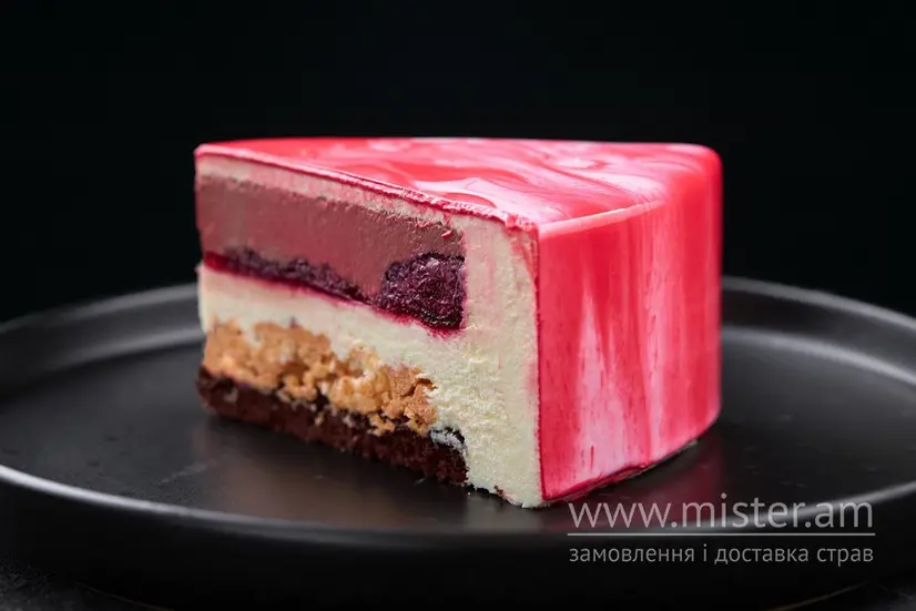 Торт Мусовий "Вишневий" - "Bilcake" в Кропивницькому фото 