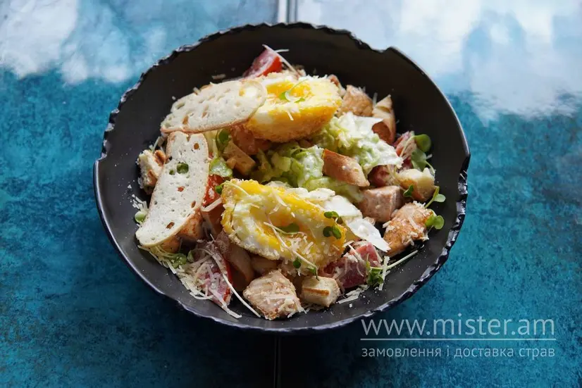 Салат "Цезар" з куркою - "Fish Bar" в Хмельницькому фото 