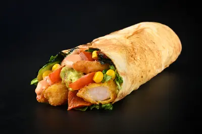 Doner with shrimps Myastoriya Meat Bar Pozniaky undefined photo
