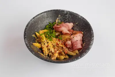 Ток покі з сирним соусом і беконом Asia undefined фото
