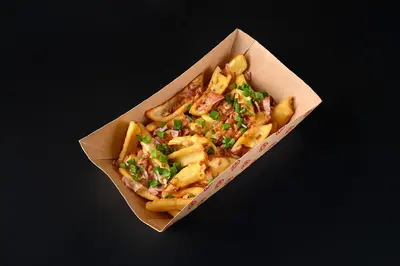 Картопляні діпи з беконом під сирним соусом  Доставка Meat Bar від М'ясторія 🥩🚀 undefined фото