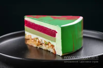 Торт мусовий "Малина-Фісташка" Bilcake undefined фото