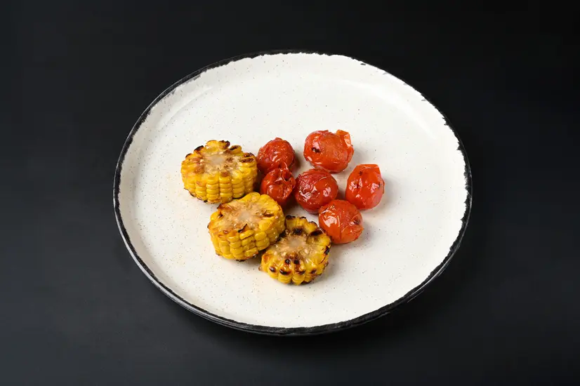 Corn garnish for steak - "Myastoriya Meat Bar Ivano-Frankivsk" in Ivano-Frankivsk photo 