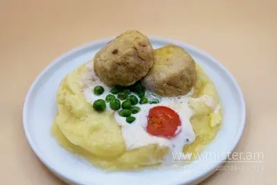 Бейбі котлетки з картопляним пюре Gabar undefined фото