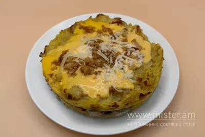 Деруни з грибами та сирним соусом Gabar undefined фото