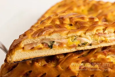 Пиріг з шинкою та сиром Strudel undefined фото