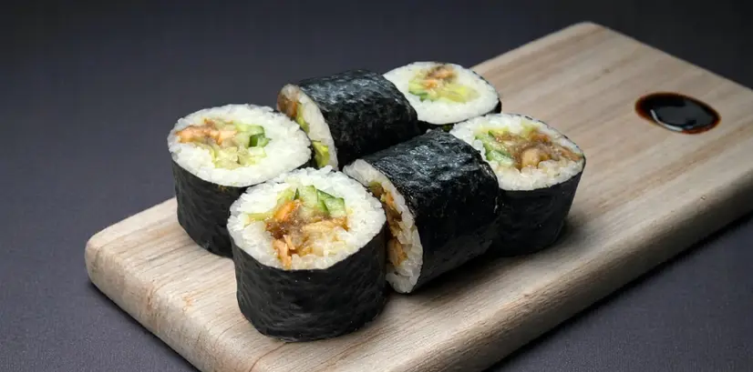 Макі лосось теріякі - "Доставка піци і суші Дарницький район GoGoPizza & SUSHIGO!" в Києві фото 