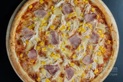 Піца "Гавайська" 30 см Zaza Pizza (Сєдова) undefined фото