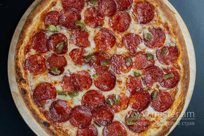 Піца "Super Пепероні" 30 см Zaza Pizza (Сєдова) undefined фото