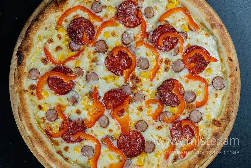 Піца "Домашня" 50 см - "Zaza Pizza (Сєдова)" в Черкасах фото