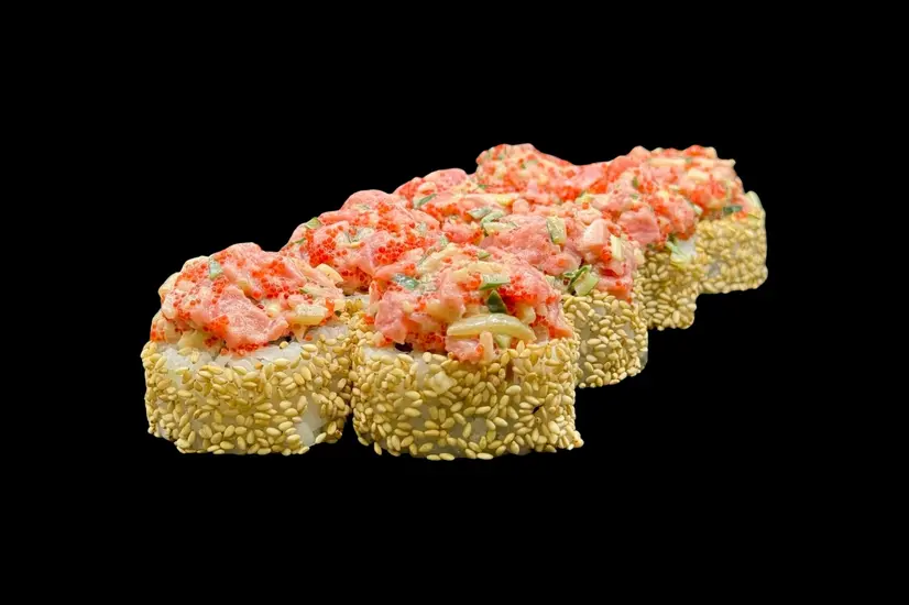 Рол Спайсі зі смаженим лососем та тунцем - "Eclipse Sushi" в Софіївській Борщагівці фото 