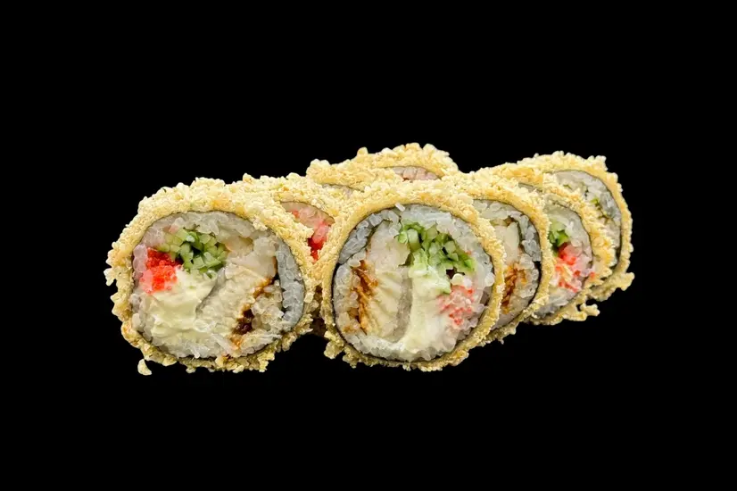 Темпура рол з креветкою та вугрем - "Eclipse Sushi" в Софіївській Борщагівці фото 