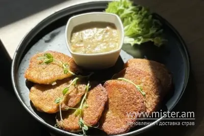 Деруни з грибним соусом Маска undefined фото