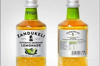 Лимонад "Zandukeli" груша ChaCha undefined фото