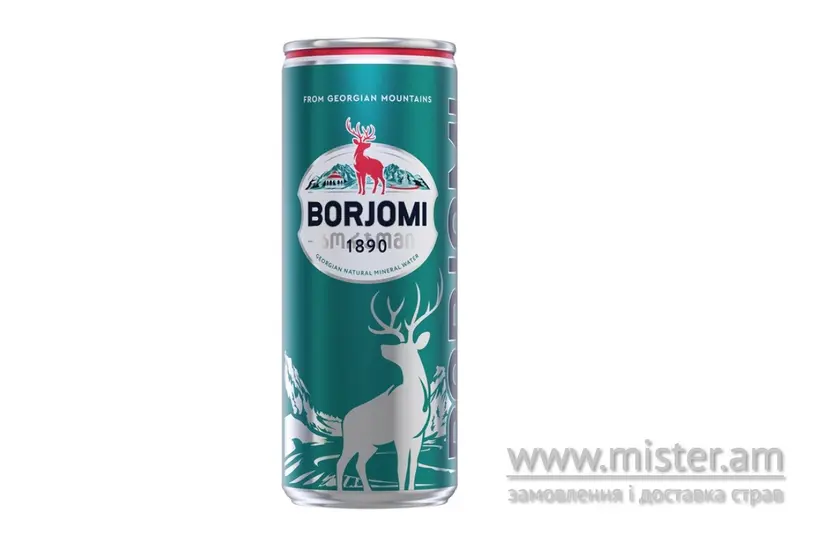 Вода мінеральна "Борджомі" 0,33л, з/б - "Пив Бочка" в Нікополю фото 