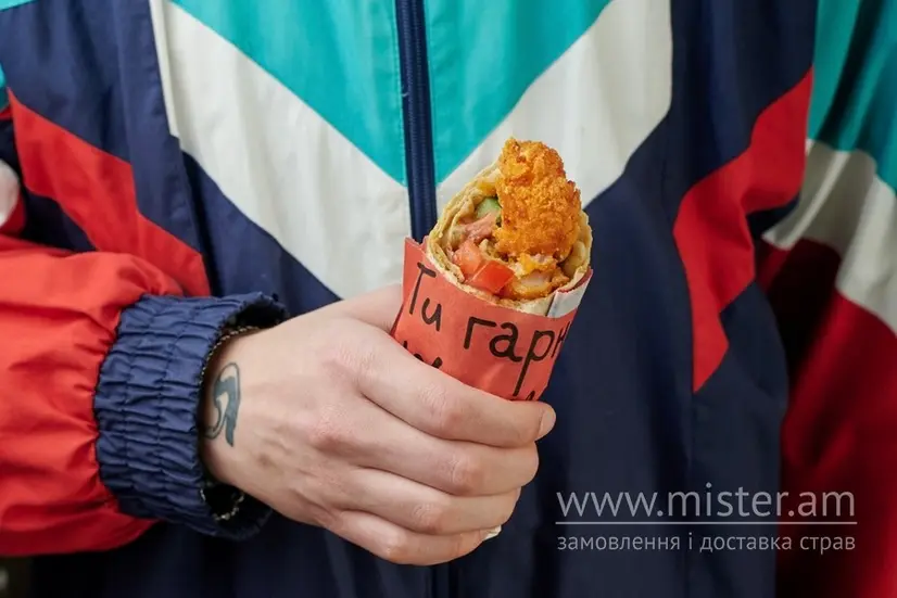 Лафа креветка - "Lafa кухня шаурми на Л.Українки" в Луцьку фото 