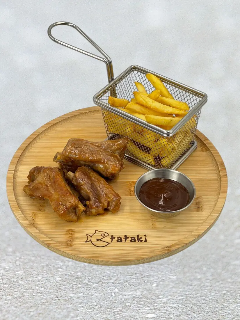 Ребра з картоплею фрі - "Tataki Sushi" в Білій Церкві фото