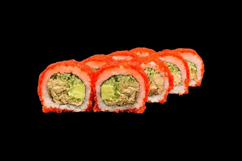 Каліфорнія зі смаженим лососем - "Eclipse Sushi" в Софіївській Борщагівці фото 