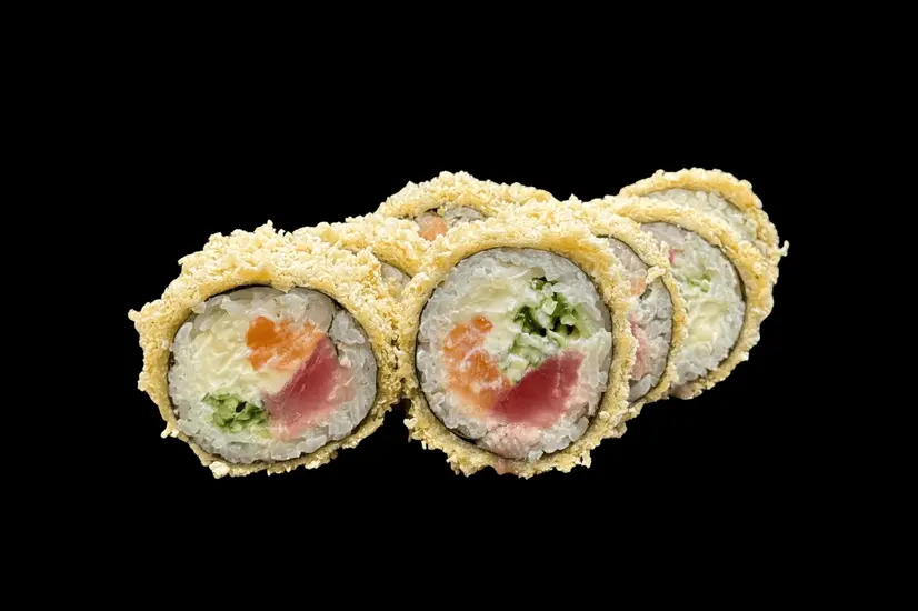 Темпура рол з тунцем та лососем - "Eclipse Sushi" в Софіївській Борщагівці фото 