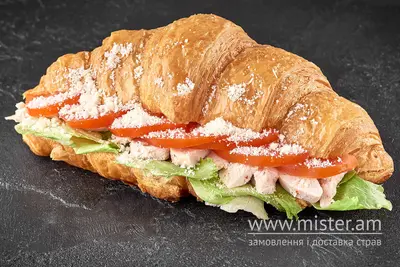 Круасан Цезар з куркою Lviv croissants undefined фото