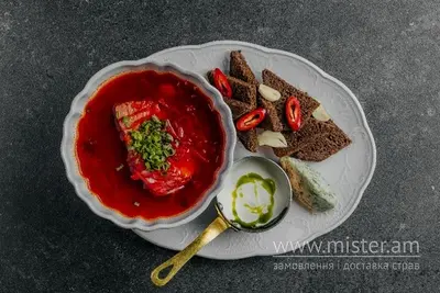 Борщ із свинними реберцями NOEL Restoclub undefined фото