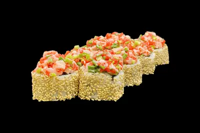 Рол Спайсі з копченим лососем та гребінцем  Eclipse Sushi undefined фото