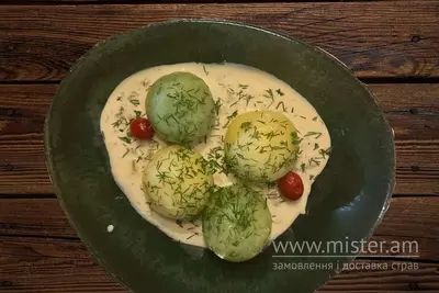 Книдлі з сиром під вершковим соусом Хата Багата undefined фото