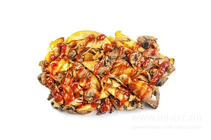 Картопля з куркою та грибами "Сацебелі" - "Seven Pizza" в Кропивницькому фото 