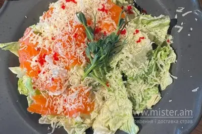 Салат "Цезар" з лососем Buffet undefined фото
