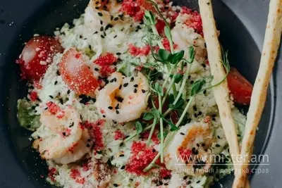 Салат "Цезар" з креветкою Buffet undefined фото