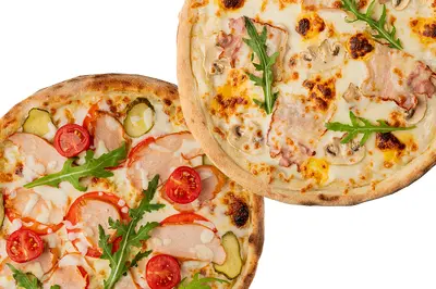 Шаурма стайл 30 см + Карбонара 30 см Pizza 482 undefined фото