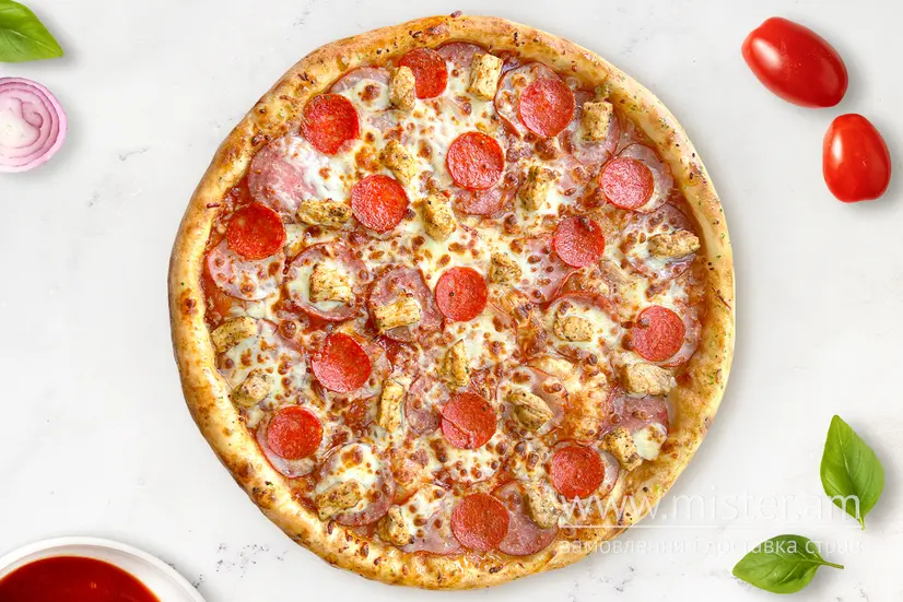 Піца Барбекю по-нашому 38 см - "IQ Pizza" в Стрию фото 