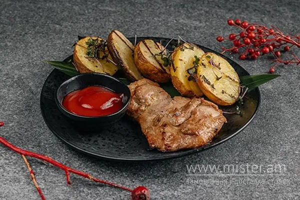 Якіторі з куркою - "Yoki restaurant" в Чернівцях фото