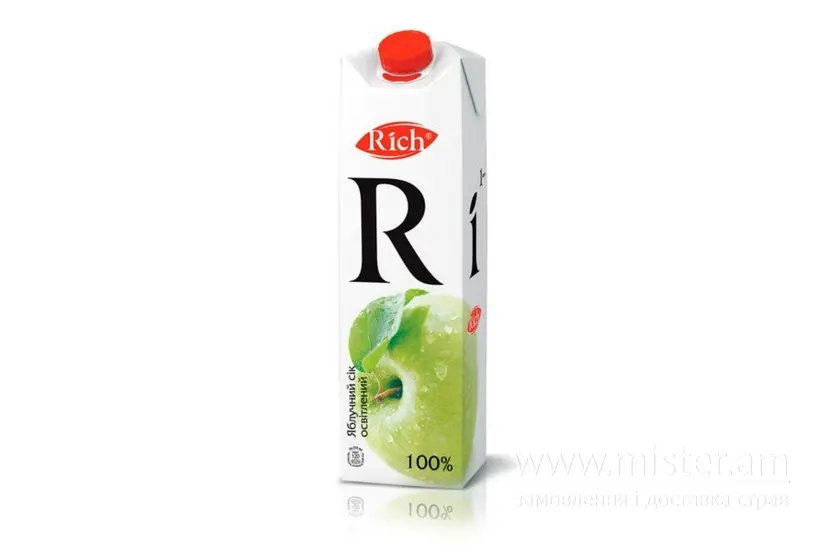 Сік яблучний Rich 1л - "KILOGRAM" в Чернігові фото 