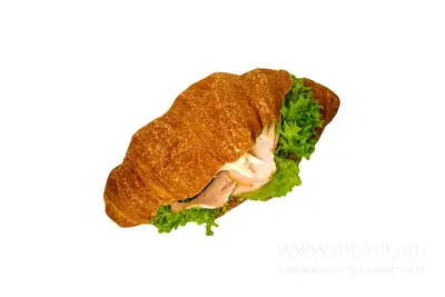 Круасан з копченою куркою Наша пекарня & ТМ Кулиничі undefined фото