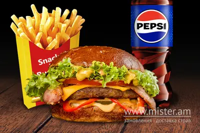 Бріош Біф Меню SNACK & BURGERS undefined фото