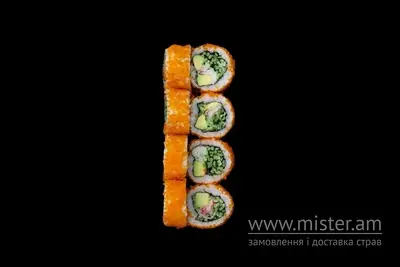 Рол "Каліфорнія" в ікрі з крабмікс SushiMO undefined фото