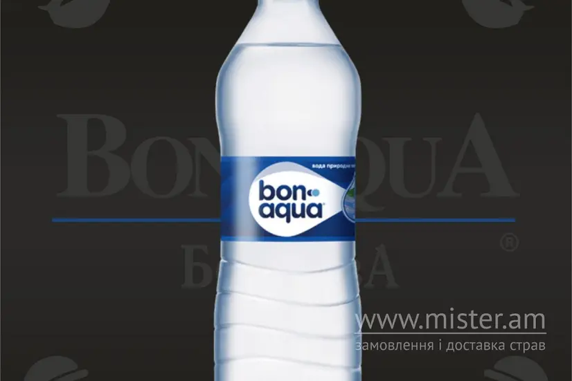 Мінеральна вода "Bon Aqua" газована - "Shaverma BRO" в Рівному фото