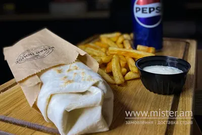 Комбо меню L з м'ясом та соусом на вибір Kebab House undefined фото